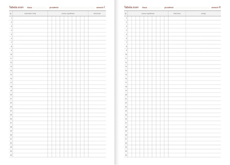 Kalendarz 2024/2025 nauczyciela B5 bezbarwny Motyle