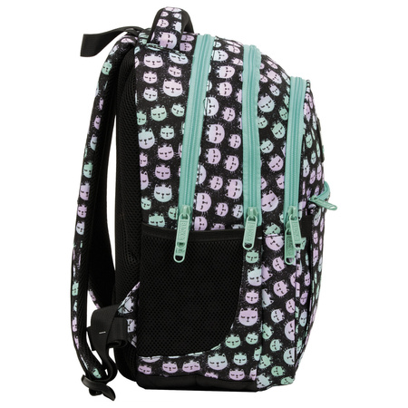 Plecak 3-komorowy BACKUP 5 model P06 koty