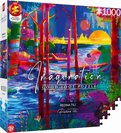 Puzzle 1000 Imagination Redina Tili Sleeping Giants Śpiące Olbrzymy