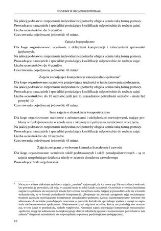 Uczniowie ze specjalnymi potrzebami edukacyjnymi