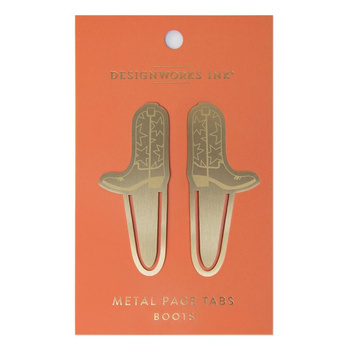 Zakładki do książek metalowe Buty 2szt.