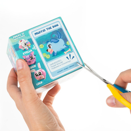 Klocki Snapets Pies niebieski Kidea