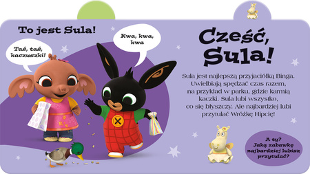 Cześć, Bing! Książka z registrami. Bing