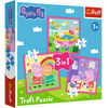 Puzzle 3w1 Peppa i przyjaciele 34873