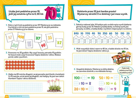 Dzielenie. Klasy 2-3