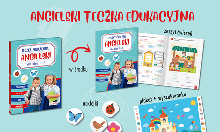 Angielski. Teczka edukacyjna. Dla klas 1-3