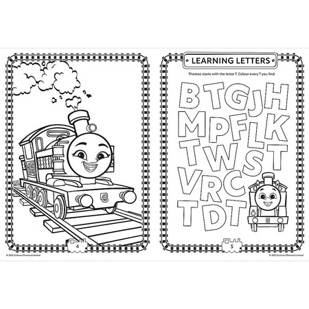 Tomek i Przyjaciele. Kolorowanka. Malbuch. Colouring book. Thomas&Friends