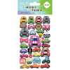 Display naklejki 3D Puffy 2kids 50 sztuk Happy Color