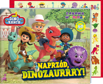 Naprzód, dinozaurrry! Dino Ranch. Zabawa w kolory