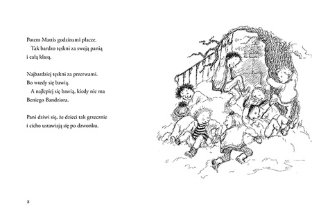 Mattis i jego przygody w pierwszej drugiej i trzeciej klasie. Dunia