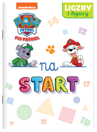 Liczby i figury... Psi Patrol. Na start