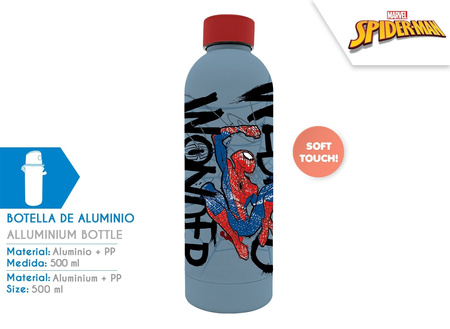 Bidon 500ml Spiderman 3D 843372
