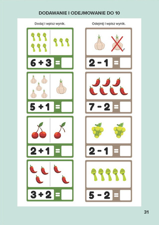 Elementarz. Nauka liczenia z ćwiczeniami