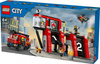 Lego City Remiza strażacka z wozem strażackim 60414