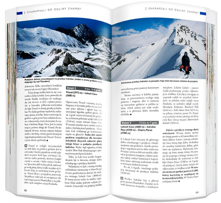 Himalaya Indian trekking guide wer. Angielska