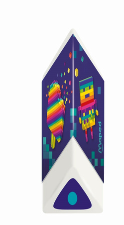 Gumka Pixel Pyramid blister 3 szt.