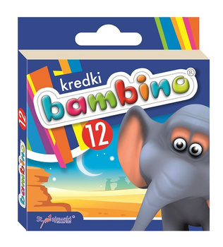 Kredki Bambino 12 kolorów 9368