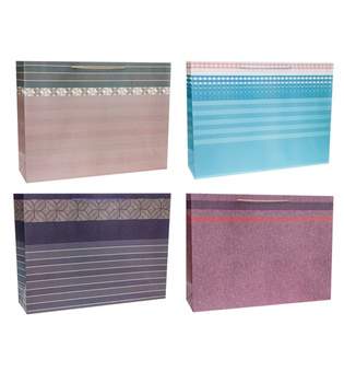 Torebki prezentowe TG-23078-EX Jumbo Horyzontal 12 sztuk