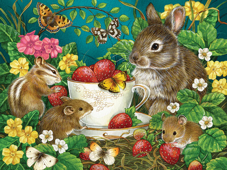 Puzzle 275 XL Truskawki 113101