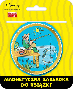 Zakładka magnetyczna kulka Ryby
