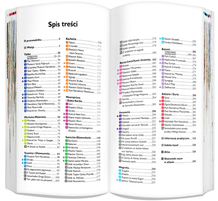 Gruzja zestaw przewodnikowy 3w1 2023