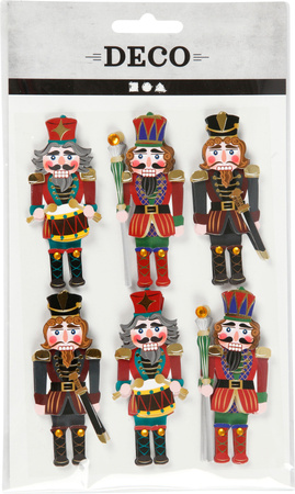Naklejki 3D Nutracker 6szt. 1 arkusz edycja limitowana