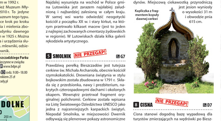 Bieszczady map&guide XL PL laminat 2025