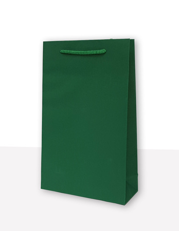 Torebki prezentowe jednobarwna T2 zielona 10 sztuk