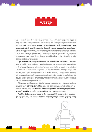 Radzę sobie z poczuciem lęku karty pracy dla dzieci i młodzieży z zaburzeniami lękowymi oraz ze spektrum autyzmu