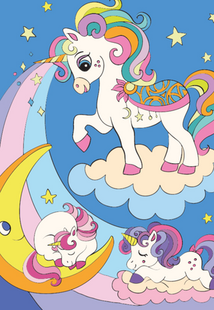 Moje jednorożce. Ekstrazdrapka