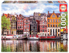 Puzzle 1000 Tańczące domy Amsterdam 109546