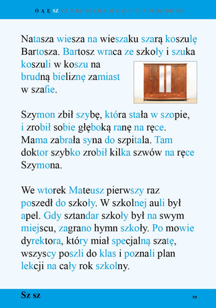 Czytanki materiały do nauki czytania metodą sylabową