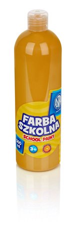 Farba szkolna Astra 500 ml brązowa jasna