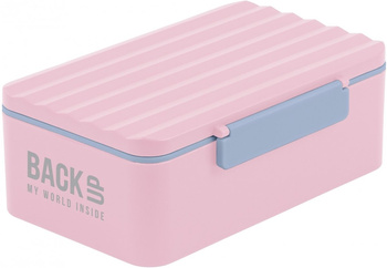 Śniadaniówka Backup SB6C36 różowo-szara