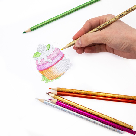 Kredki Holo Kidea 12 kolorów