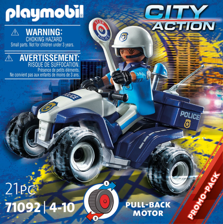 Playmobil Policyjny Speed Quad 71092