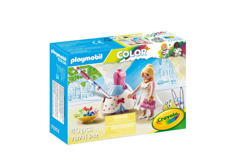 Playmobil PLAYMOBIL Color Modna sukienka 71374