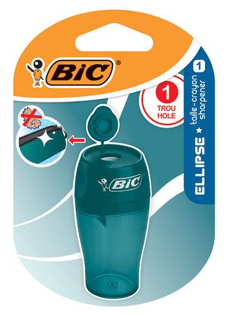 Temperówka 1 otwór BIC Sharpener Ellipse blister 1 szt. mix