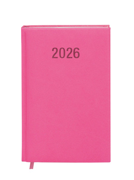 Kalendarz 2026 Colorfix A6 TDW różowy