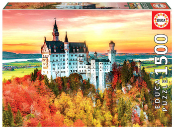 Puzzle 1500 Jesień w Neuschwanstein Niemcy 110475