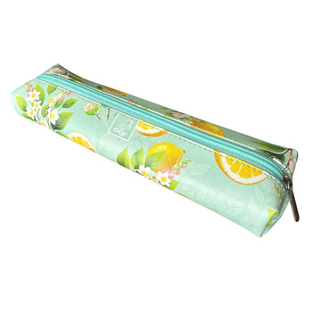 Piórnik szkolny młodzieżowy student jamnik Cytrusowe Kwiaty
