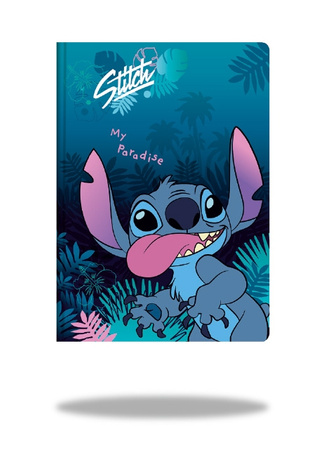 Zeszyt A5 32k kratka Disney Blue Stitch wzór 3