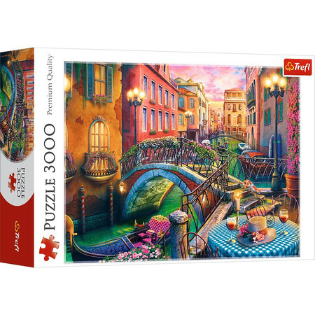 Puzzle 3000 Wieczór w Wenecji 33080