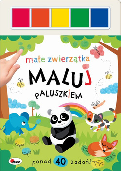 Małe zwierzątka. Maluj paluszkiem