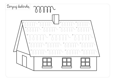 Nauka pisania metodą płynnego ruchu Ćwiczenia koniczynowe