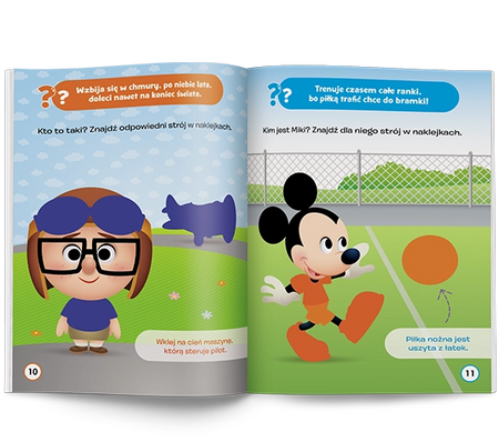 Disney Maluch Ubieranka dla malucha Kim jestem? MUB-9201