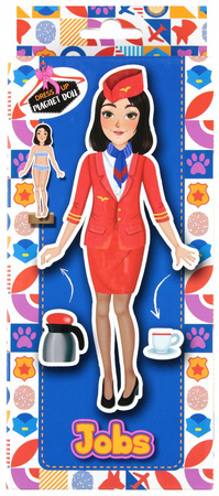 Magnetyczna ubieranka Praca