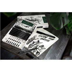 Zestaw Pitt Artist Pen Faber-Castell black