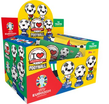 Euro 2024 TOPPS I Love football figurki kolekcjonerskie 1 szt. mix
