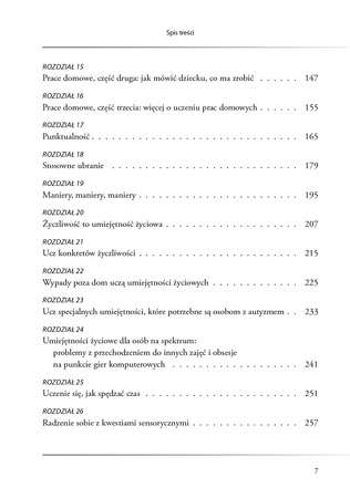 Rozwijanie umiejętności życiowych u dzieci z autyzmem lub zespołem aspergera